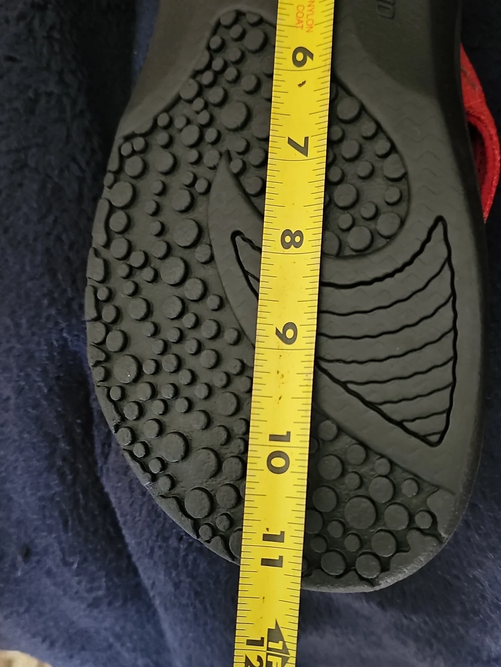 OLUKAI  HOKUA  (US M10) Red/Tangerine & Black Sandals, Waterproof (They Float!)